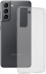 Husa pentru Samsung Galaxy S21 5G Techsuit Clear Silicone Transparenta