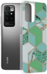 Husa de protectie compatibila cu Xiaomi Redmi 10/10 2022 PU Verde 