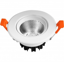 Spot LED Techstar® THD Alb Putere 5W Culoare Lumina 4000K CRI 80+ Radiator Aluminiu 