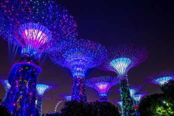 Fototapet autocolant Parc Singapore 3 300 x 200 cm 
