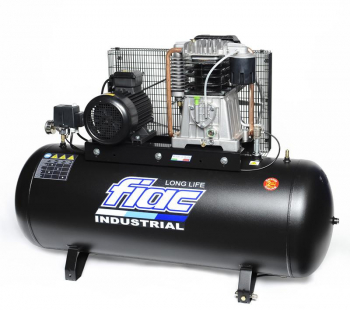 Compresor cu piston FIAC INDUSTRIAL Italia AB300-7 5F LONG LIFE 380V rezervor 270l debit 750l/min 10 bar 