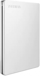 Hard Disk portabil Toshiba Canvio Slim 2TB, micro USB-B, 2.5inch, Silver HDTD320ES3EA 