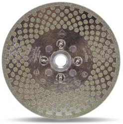 Disc diamantat galvanizat pt. taiat si slefuit 125mm ECD 125 2in1 SuperPro - RUBI-31965 