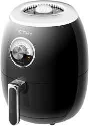 Friteuza cu aer fierbinte ETA Storio 6172 90020 1350 W 3 litri 80-200 and deg C design retro negru 