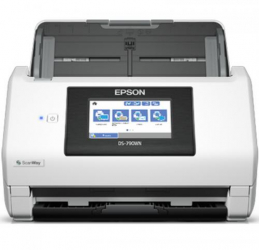 Scanner Epson WorkForce DS-790WN Format A4 USB 3.0 Retea Wi-Fi Alb B11B265401 