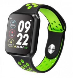 Smartwatch Techstar and reg Sport F9 Verde Waterproof IP67 Functie Bluetooth Ecran 1.3 inch Conectare Android si Io 