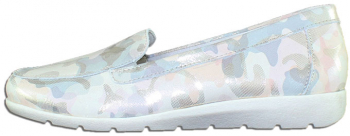 Pantofi casual dama piele naturala - Remonte multicolor - Marimea 40 