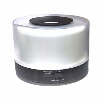 Umidificator Aer Ultrasonic Techstar® U70 Aromaterapie Iluminare RGB Portabil Rezervor 700ml Stejar Inch 