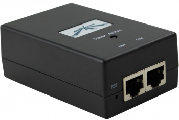 UBIQUITI POE-24-12W Ubiquiti PoE-24 Passive PoE Adapter EU 24V 0.5A grounding/ESD protection 12W 