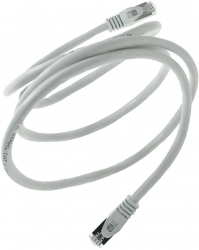 Cablu retea-patchcord CAT6 FTP Lanberg 43615 2 X RJ45 lungime 1.5m AWG26 10Gb/s-250MHz de legatura retea ethernet gri 