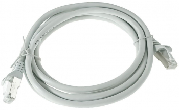 Cablu retea-patchcord CAT6 FTP Lanberg 43616 2 X RJ45 lungime 2m AWG26 10Gb/s-250MHz de legatura retea ethernet gri 