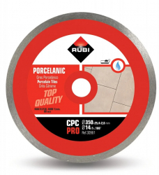 Disc diamantat pt. gresie portelanata 350mm CPC 350 Pro - RUBI-30961 