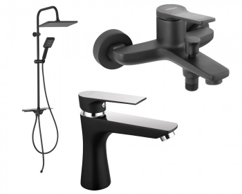 SISTEM DUS FERRO 3 IN 1 KANTO VERDELINE BLACK BATERIE CADA STRATOS BLACK BATERIE DUS STRATOS BLACK BATERIE LAVOAR STRATOS BLACK 