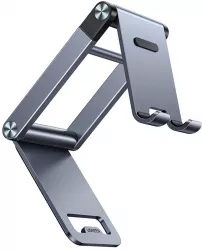 Suport Birou Universal Telefon Aluminiu Folding Feature Z428 Gray 