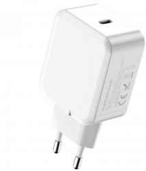 Incarcator retea priza EU 30W USB-C alb Ambalaj blister KOFF-BBL6506 