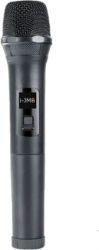 Microfon karaoke fara fir compatibil cu dispozitive audio Jack 6.35mm si 3.5mm Negru JMB-BBL6504