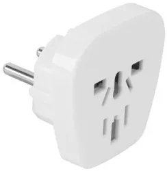 Adaptor Tensiune Universal Alb 