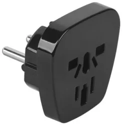 Adaptor Tensiune Universal Negru 