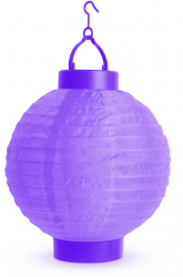 Lampa LED - 1 LED - violet - 2 x AAA 