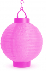 Lanterna LED - 1 LED - magenta - 2 x AAA 