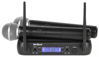 Set Doua Microfoane Vhf Azusa 