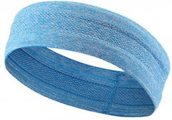Bandana sport pentru aerobic fitness alergare marime universala Bleu HUR-BBL6547 