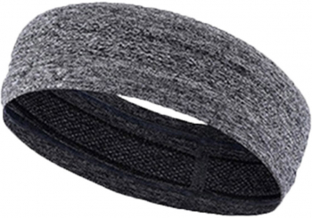 Bandana sport pentru aerobic fitness alergare marime universala Gri HUR-BBL6549 