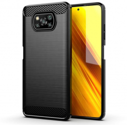 Husa de protectie compatibila cu Xiaomi Poco X3 Pro/X3 NFC/X3 PU Negru 
