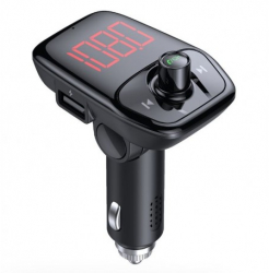 Modulator FM Techstar and reg T17A Wireless Bluetooth 4.2 FM Transmitator Voltaj Baterie 2 x USB Slot MicroSD 