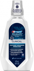 Apa de Gura Crest 3D White Pro-Health Clinical fără Alcool Efect Protecție Intensiva 473ml