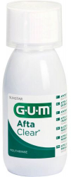 Apa de Gura Gum Aftaclear Tratamentul Aftelor Bucale fara Alcool 120ml 