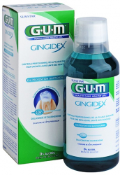 Apa de Gura GUM Gingidex Impotriva Inflamatiei Gingiilor cu Clorhexidina 0.06 300ml