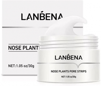 Crema Adeziva Lanbena Nose Plants Pore Strips Impotriva Punctelor Negre 30gr 
