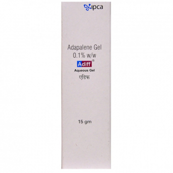 Gel Anti-Rid Glenmark Ipca Adiff Anti-Acnee Adapalene 0.1 15gr 