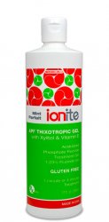 Gel Fluorizare Ionite cu Xylitol si Vitamina E Fara Gluten 1.23 500ml Aroma Menta