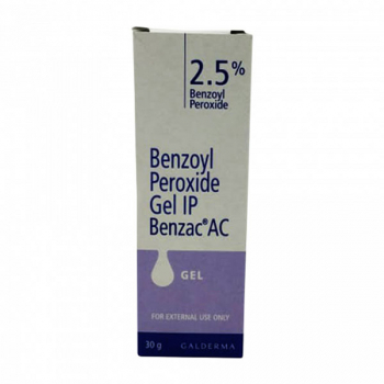 Gel Galderma Benzac Anti-Acnee 2.5 Peroxid de Benzoil 30gr 