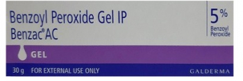 Gel Galderma Benzac Anti-Acnee 5 Peroxid Benzoil tub 30gr