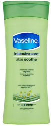 Lotiune de Corp Vaseline Aloe Soothe cu Aloe Vera Efect Hidratant si Calmant 400ml 