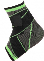 Orteza Glezna Glezniera Zamo and reg pentru Activitati Sportive din Material Respirabil cu Banda Reglabila Culoare Gri marimea XL