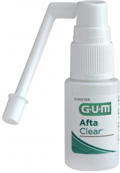 Spray Bucal Gum AftaClear Tratament Impotriva Aftelor 15ml
