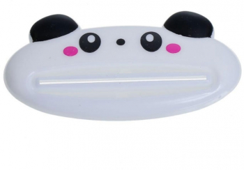 Storcator / Extruder Ecoco pentru tub Pasta de Dinti Gel Crema model Personaj Panda Plastic fara BPA Intrebuintare Universala 