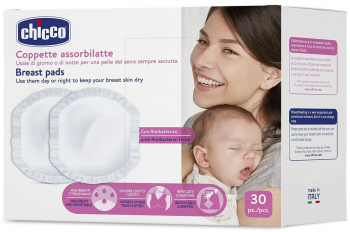Tampoane pentru San Chicco Breast Pads Protectie si Absorbtie Ambalate Individual 30 buc