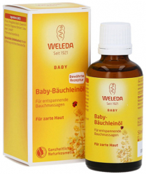 Ulei pentru Bebelusi Weleda Baby cu Ulei de Migdale pentru Calmarea Colicilor 50ml
