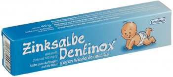Unguent Dentinox Zinksalbe Efect Protector si Vindecator asupra Dermatozelor 45gr 