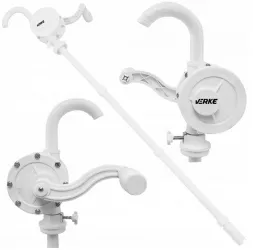 Pompa manual cu piston pentru butoi cu ulei sau motorina V80195 Verke 