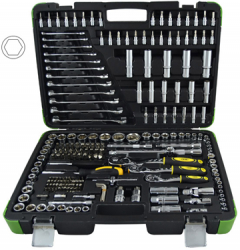 Trusa De Tubulare 216 Piese Cromate Hexagonale 