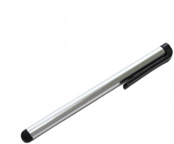 Creion Stylus universal pentru tableta telefon sau laptop cu touch screen 10 cm Silver COM-BBL6640 