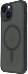 Husa pentru iPhone 14 Magsafe compliant Silicon Negru COM-BBL6635 