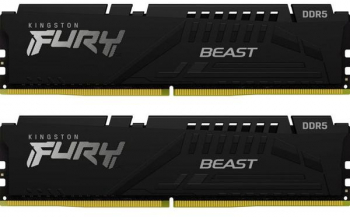 Kit Memorie RAM Kingston FURY Beast 16GB 2x8GB DDR5 5600MHz CL40 Dual Channel 