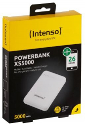 Baterie externa Intenso XS5000 power bank Fast Charge USB-A to Type-C 2.1A White 5000 mAh 